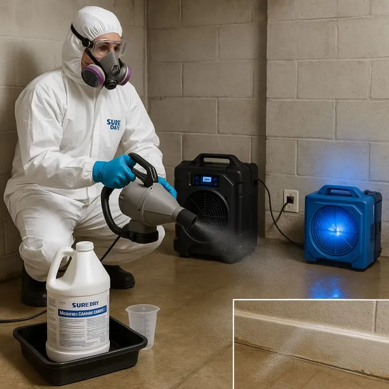 Sanitization and Odor Removal process in Wayne, NJ